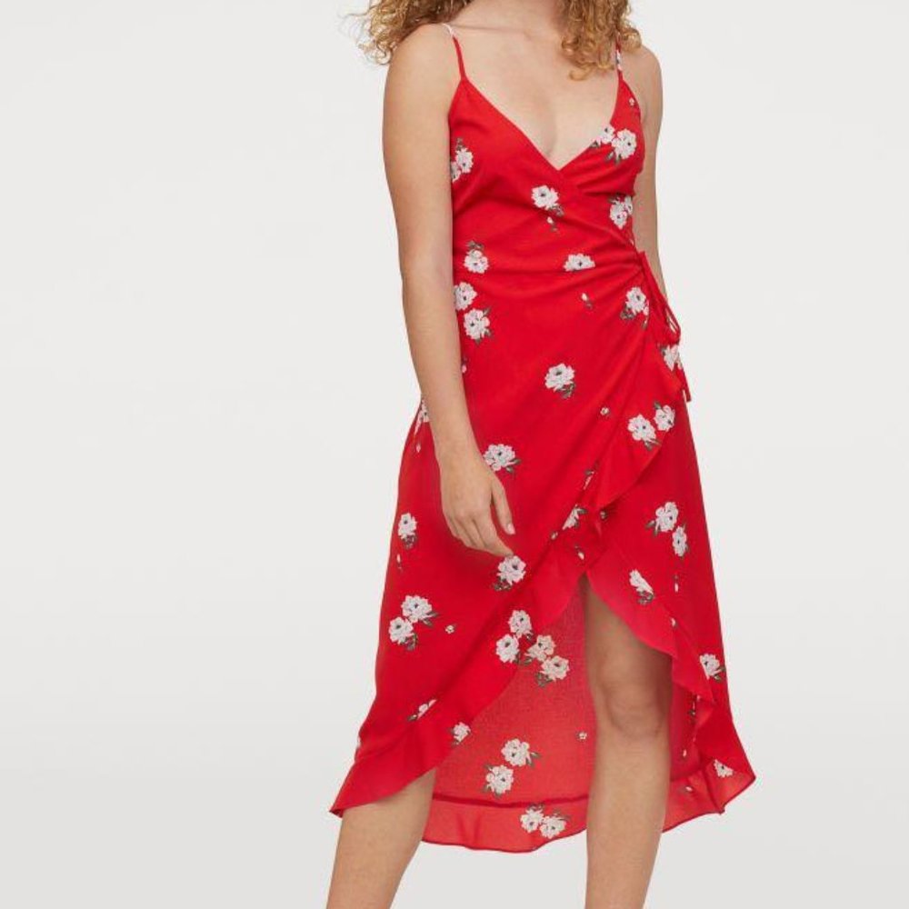 H&M Divided Wrap Dress